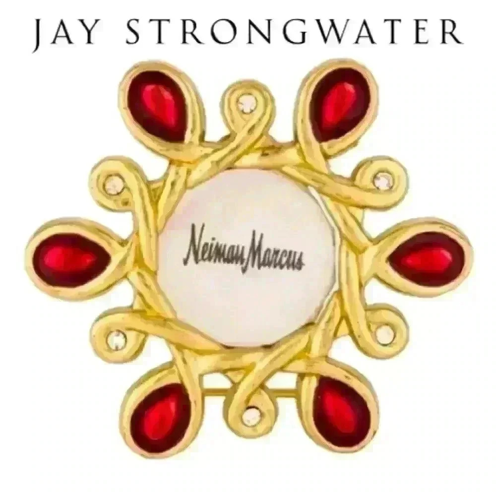 NWT Jay Strongwater Embellished Mini Swarovski Crystal Picture Frame
